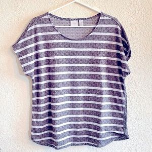 🍂Weekends by Chico’s Striped Tee/Top